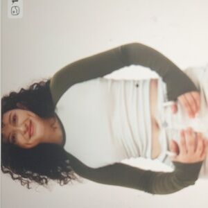 OGL White and Olive Sweatshirt